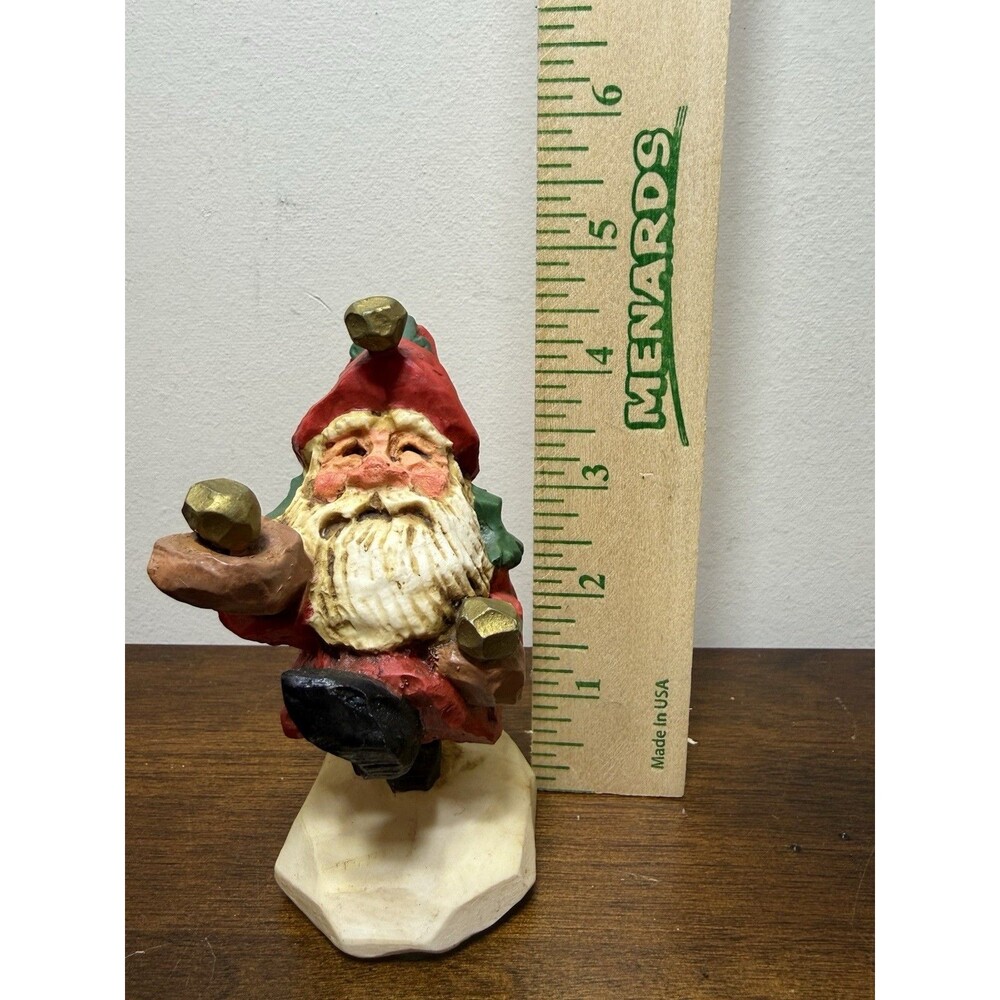 David Frykman Santa Figurine 1994 Oh The Joy Christmas - Picture 5 of 5
